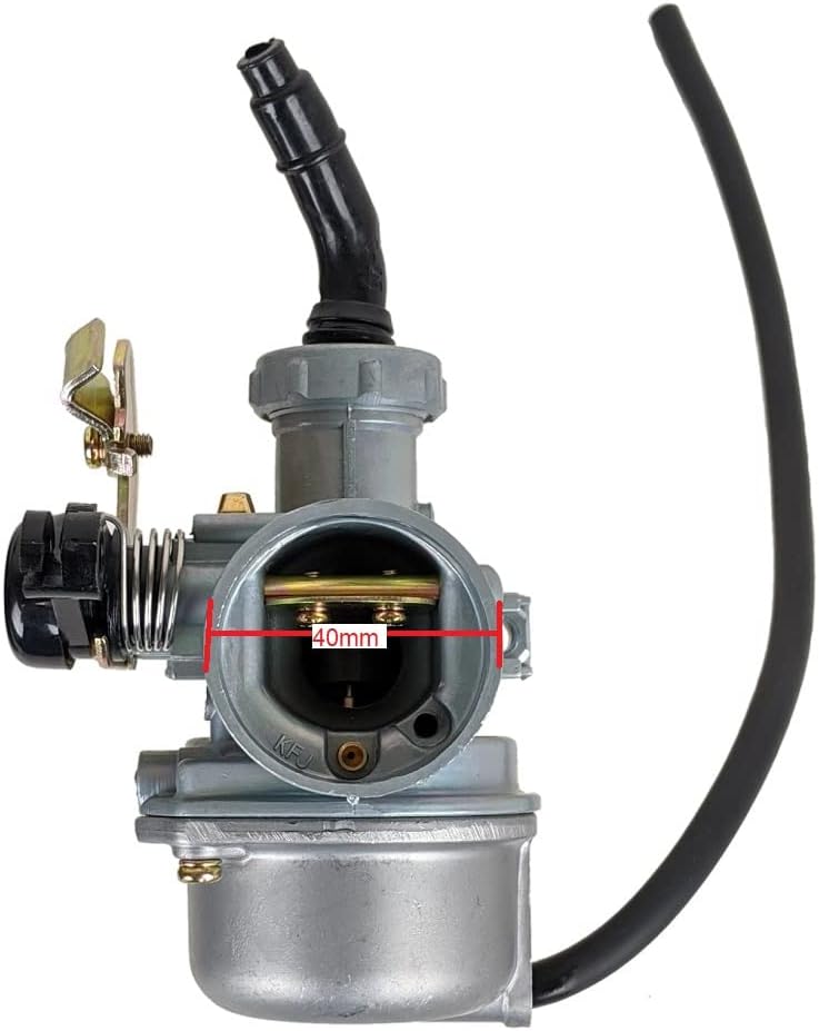 RedCap PZ22 Carburetor 22mm Carb Cable Choke 38mm Air Filter Cleaner Intake Pipe Gasket for Apollo SSR 110cc 125cc Sunl Roketa Taotao Coolster ThumpStar CRF XR 50 70 Pit Bike Atv Quad Parts - Image 4